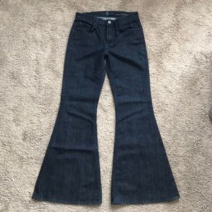 7 For all mankind bell bottom jeans